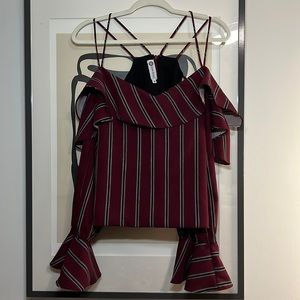CUSTOM Cold Shoulder Top
